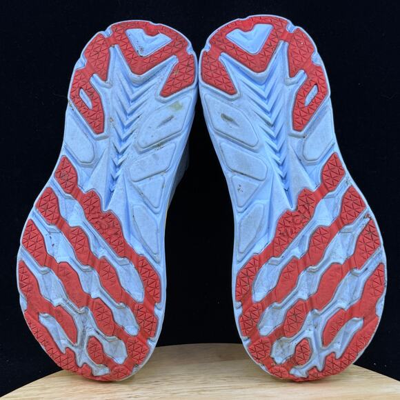 HOKA Clifton 8 Women’s Running Shoes – Blue/ Yellow Size 7B Athletic shoes - Picture 10 of 11